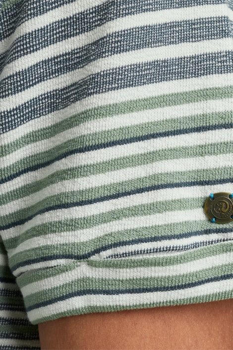 Cast Iron short sleeve r-neck regular fit st